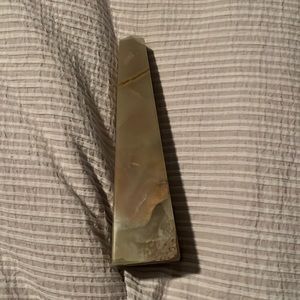 green onyx crystal tower, high quality